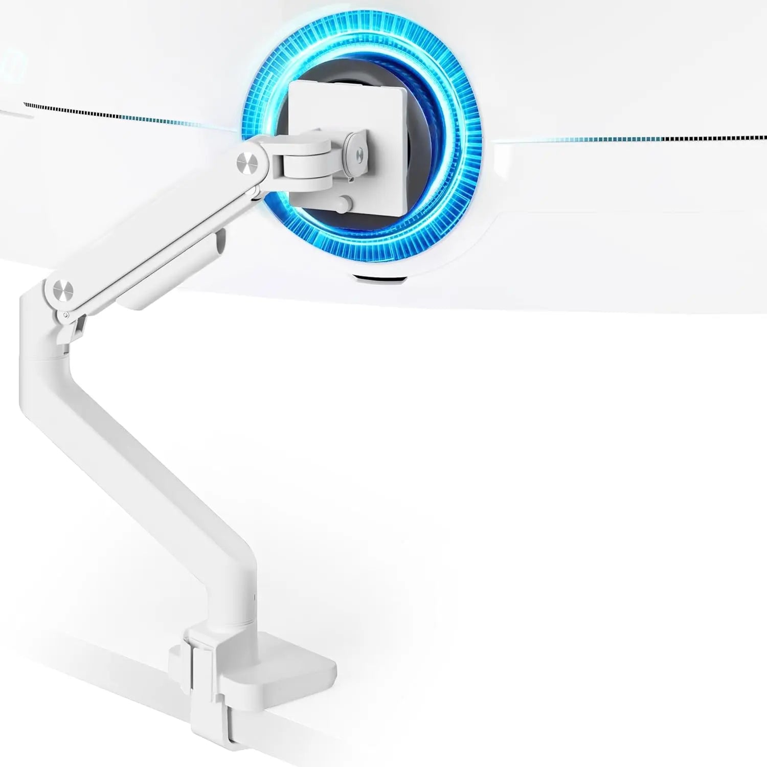 ARES WING Wandmontage monitorarm voor 17-49 inch ultrabrede monitoren, zware enkele monitorhouder voor 42 lbs, volledig verstelbare gasveer monitorarm wandmontage, 75 x 75/100 x 100 x 100 cm ARES WING Wandmontage monitorarm voor 17-49 inch ultrabrede monitoren, zware enkele monitorhouder voor 42 lbs, volledig verstelbare gasveer monitorarm wandmontage, 75 x 75/100 x 100 x 100 cm