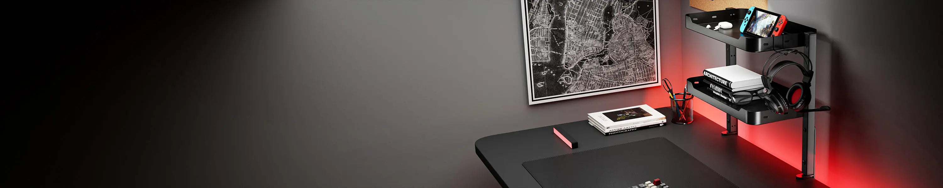 DESK SHELF ARES WING