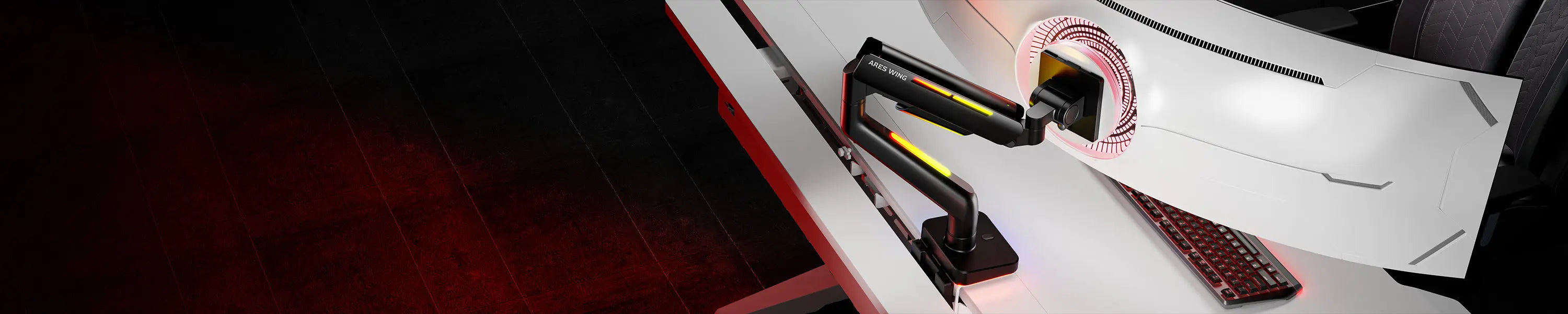 SINGLE-MONITOR-ARM ARES WING