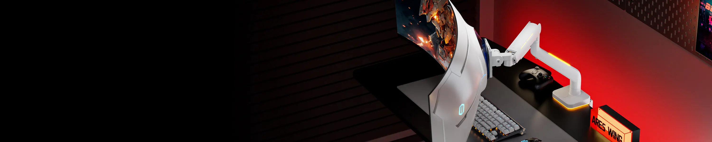 RGB MONITOR ARM ARES WING