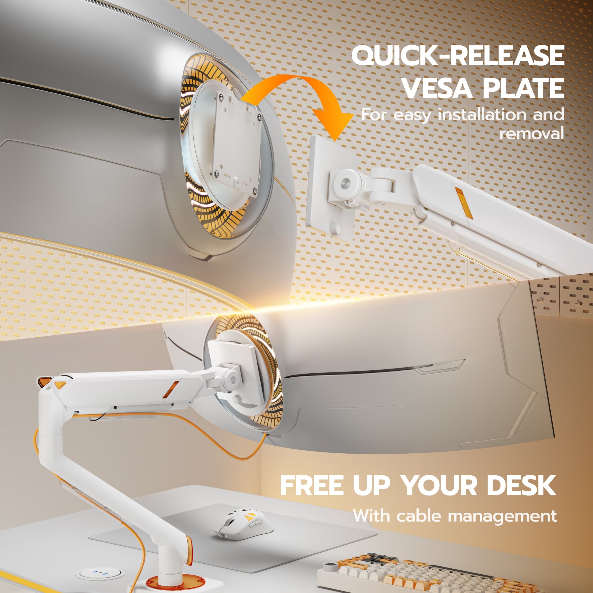 Single Monitor Mount ARES WING