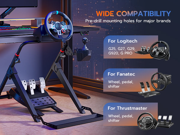 Desktop Mini Sim Racing Wheel Foldable Sim Racing Wheel Stand – ARES WING