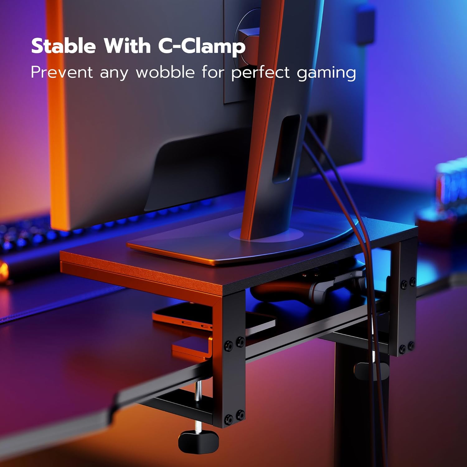 ARES WING | Desk Extender Shelf | GOG1001SBK ARES WING