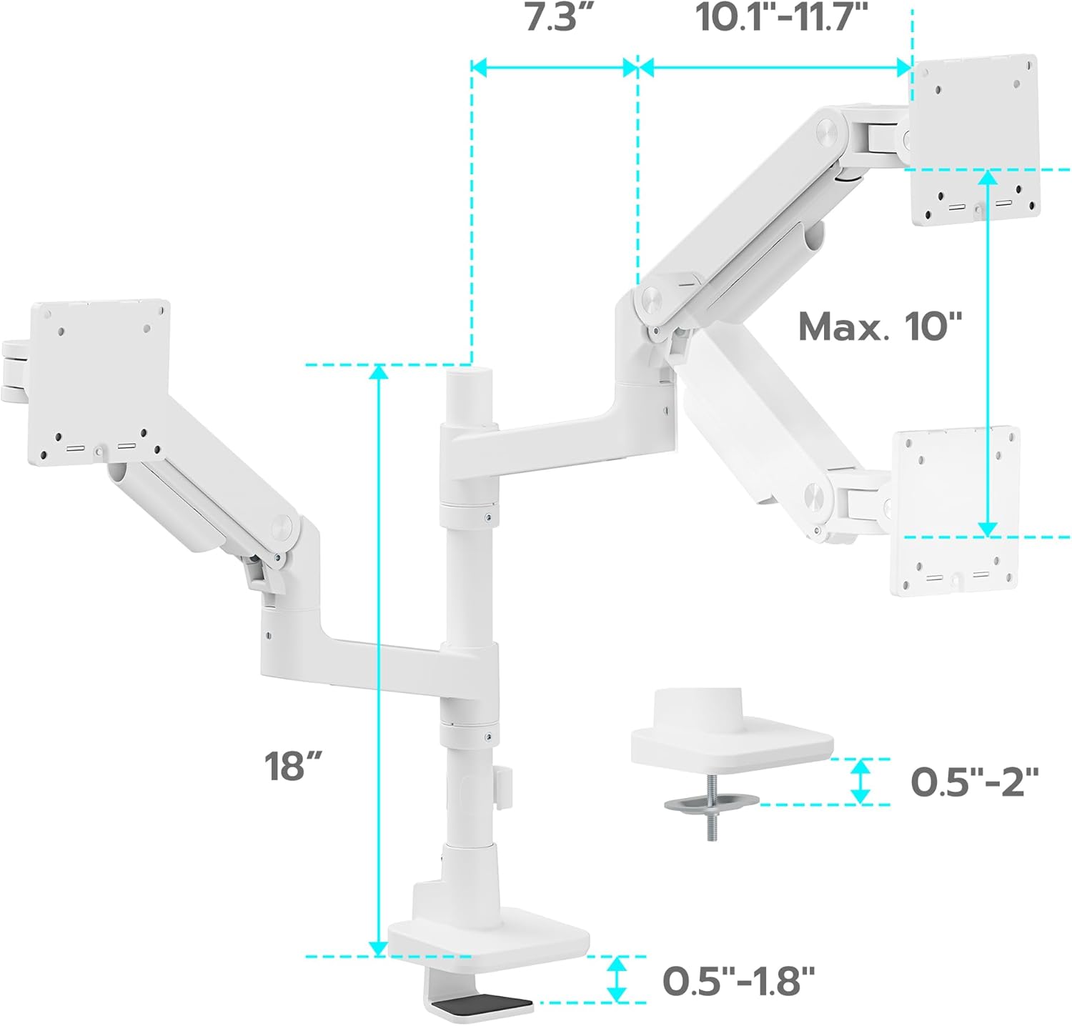 Dual Monitor Stand ARES WING