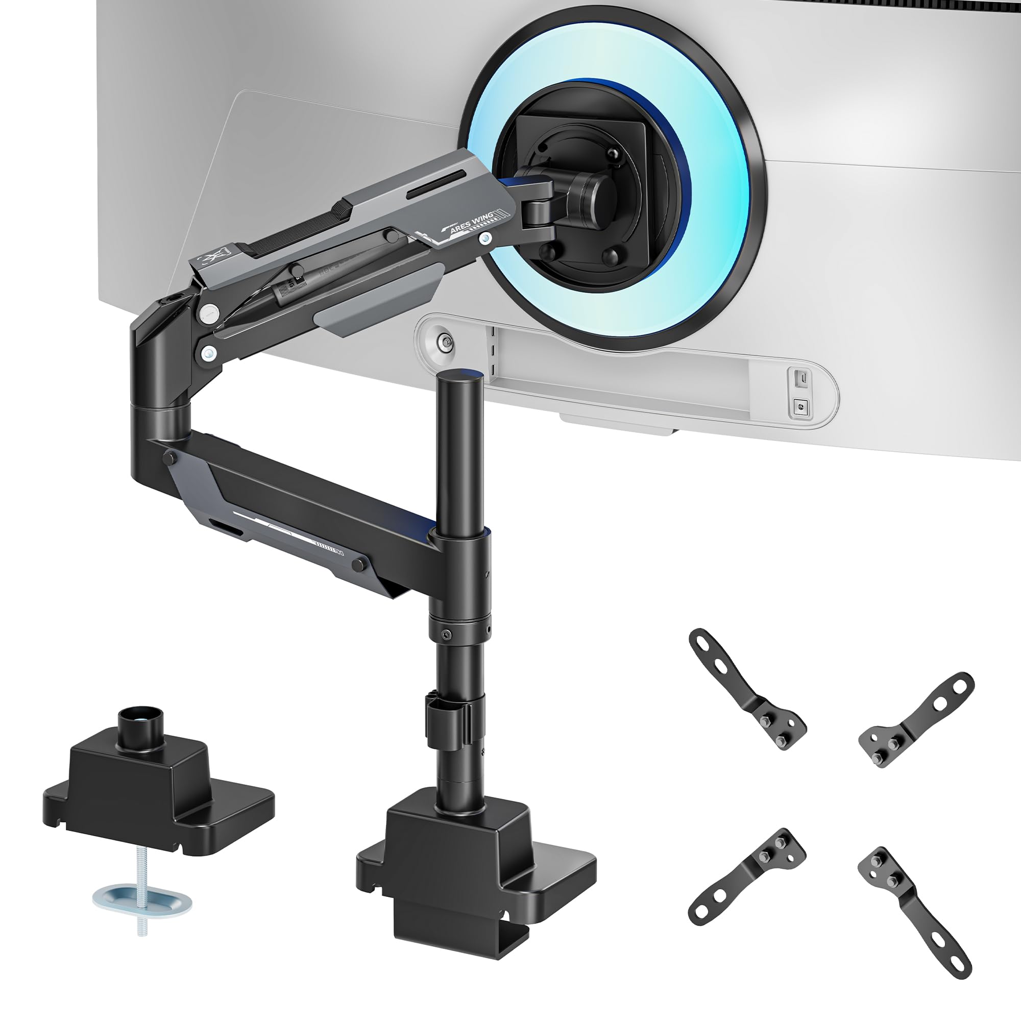 Single Monitor Mount - Black