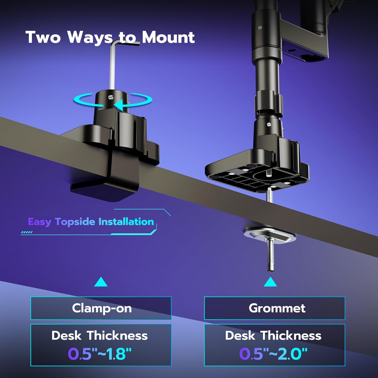 Dual Monitor Stand ARES WING