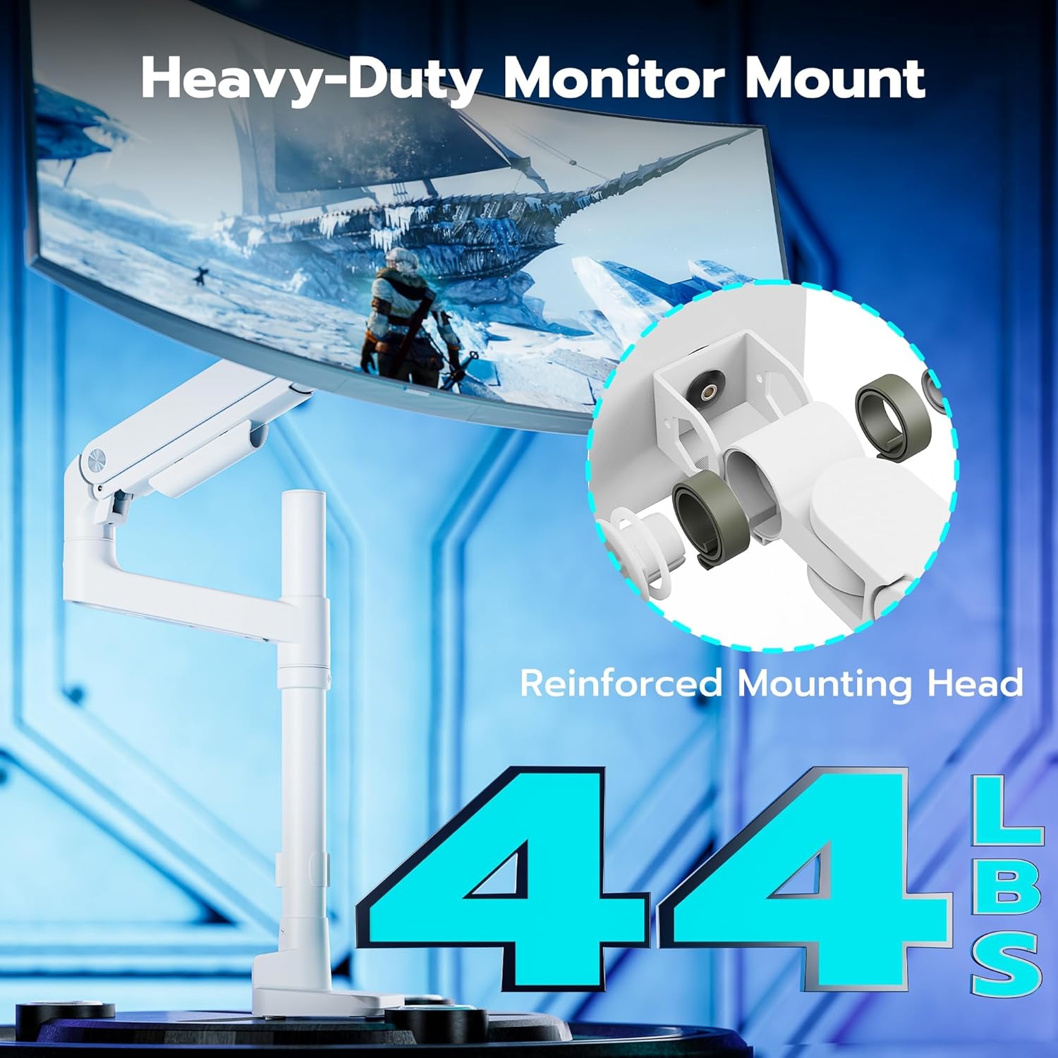 Heavy-Duty Monitor Mount ARES WING