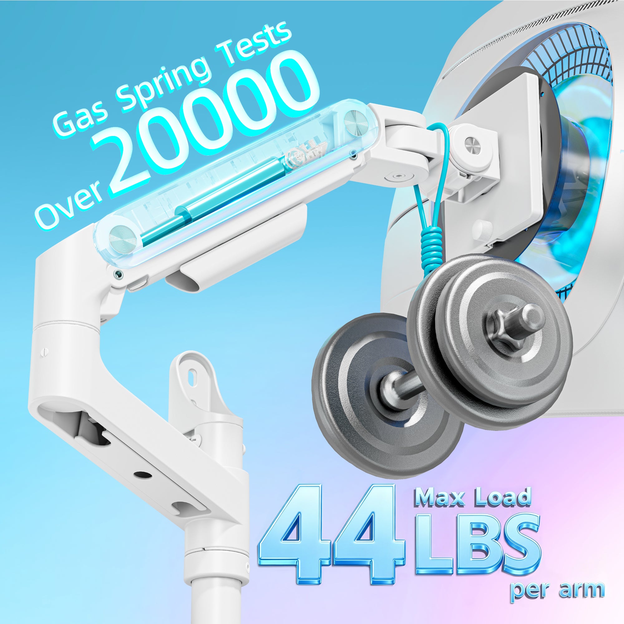 Dual Monitor Wall Mount ARES WING