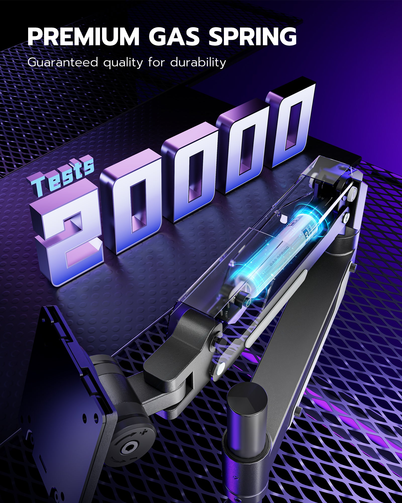 Single Monitor Mount - Black