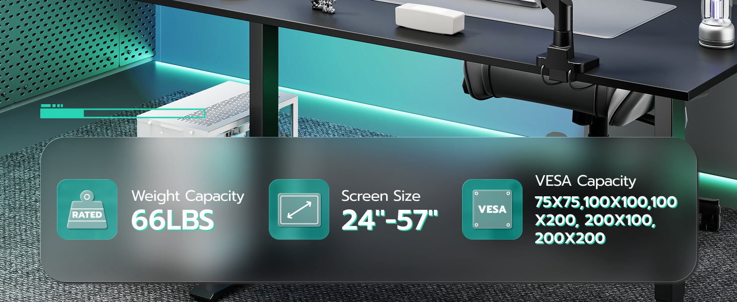 ARES WING Ultrawide Monitor Arm | GDT1006UCBK