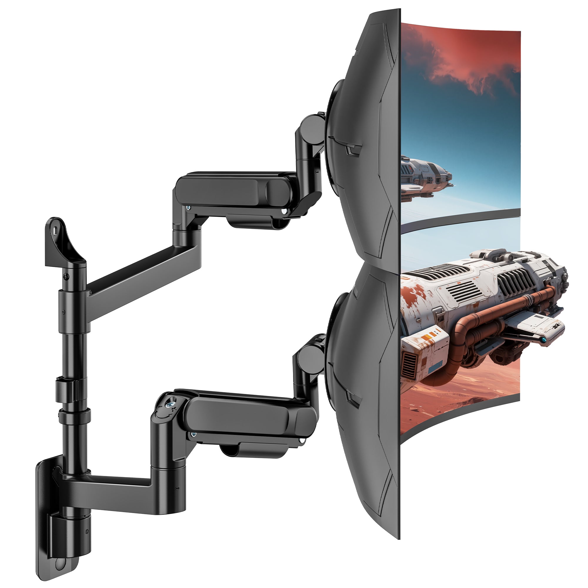 Dual Monitor Wall Mount ARES WING