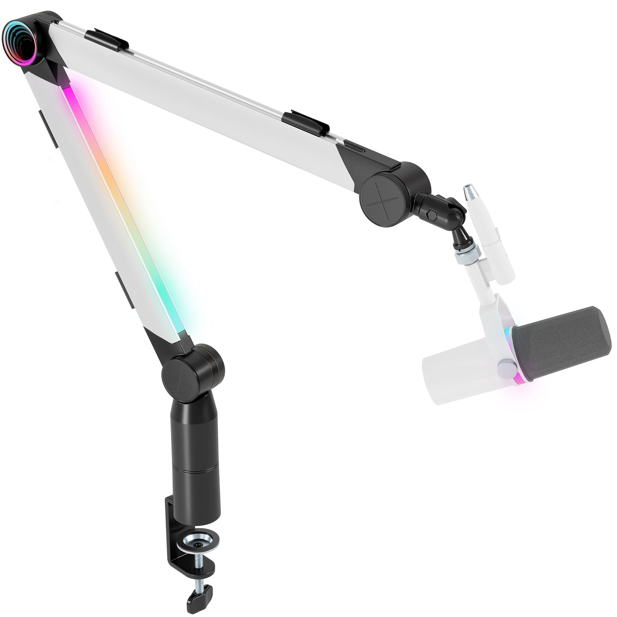 Microphone Boom Arm with RGB Light ARES WING