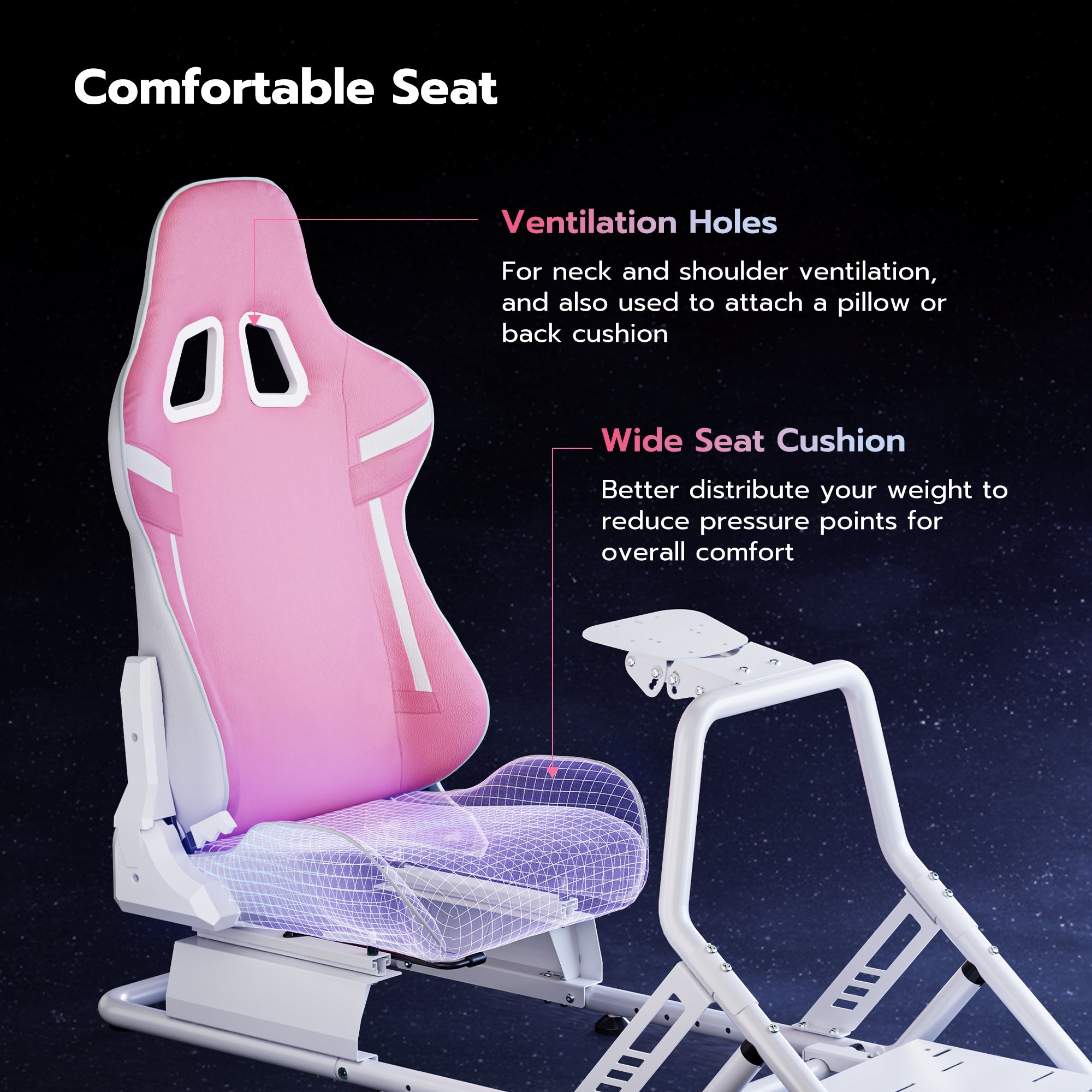 Sim Racing Cockpit | GRS1002PK – ARES WING