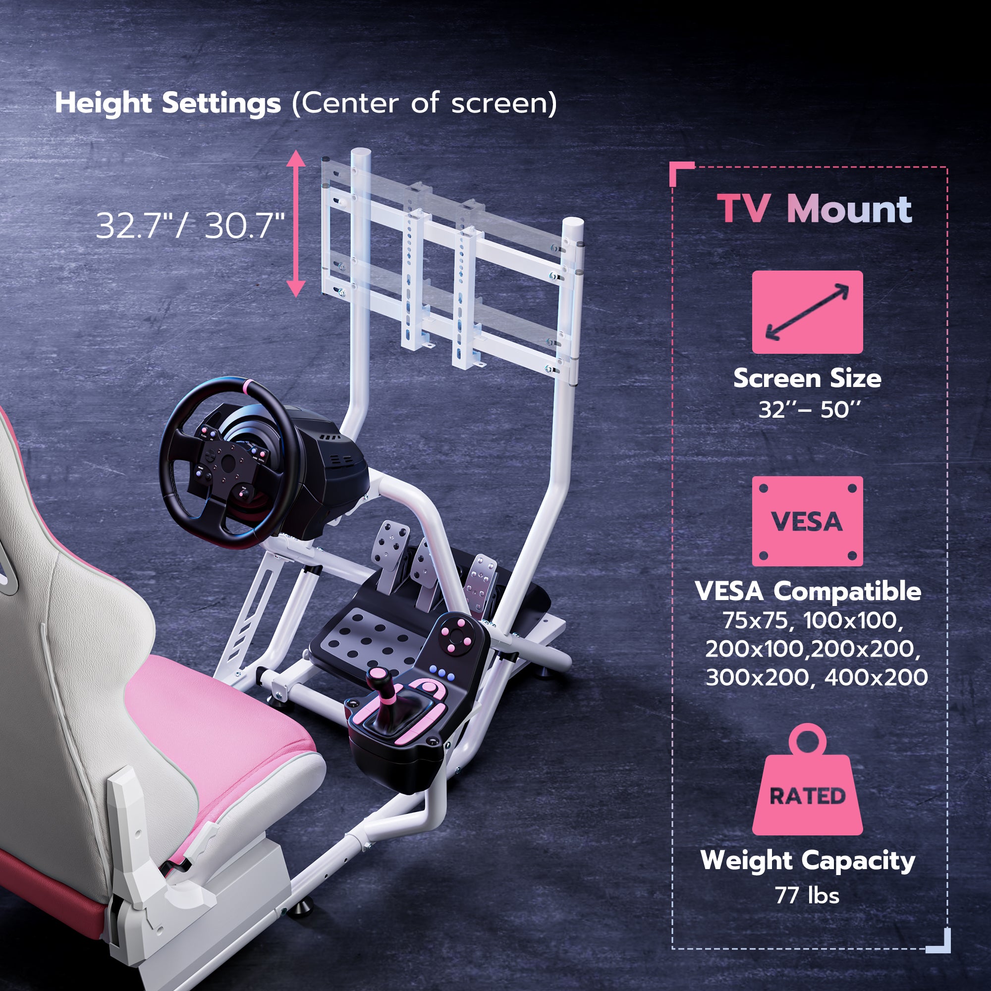 Sim Racing Cockpit | GRS1002PK – ARES WING