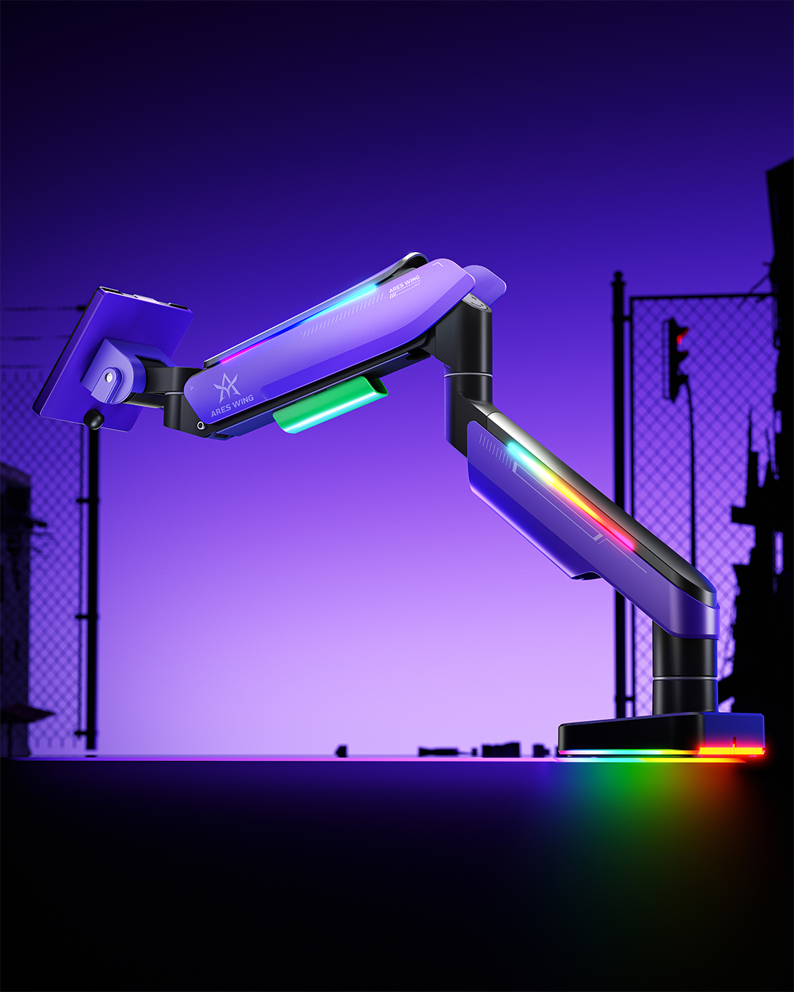 RGB Monitor Arm